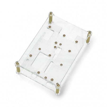 Pouzdro pro moduly řady WisBlock - akrylové - průhledné - Rak Pouzdro pro moduly řady WisBlock - akrylové - průhledné - Rak