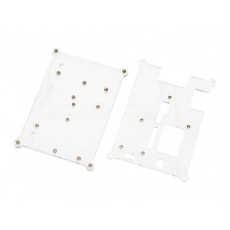 Pouzdro pro moduly řady WisBlock - akrylové - průhledné - Rak Pouzdro pro moduly řady WisBlock - akrylové - průhledné - Rak