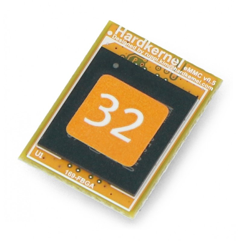 32 GB eMMC paměťový modul s Linuxem pro Odroid C4