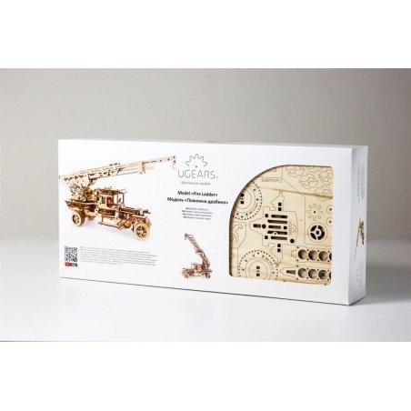 Hasiči - mechanický model pro montáž - dýha - 537 prvků - Hasiči - mechanický model pro montáž - dýha - 537 prvků -