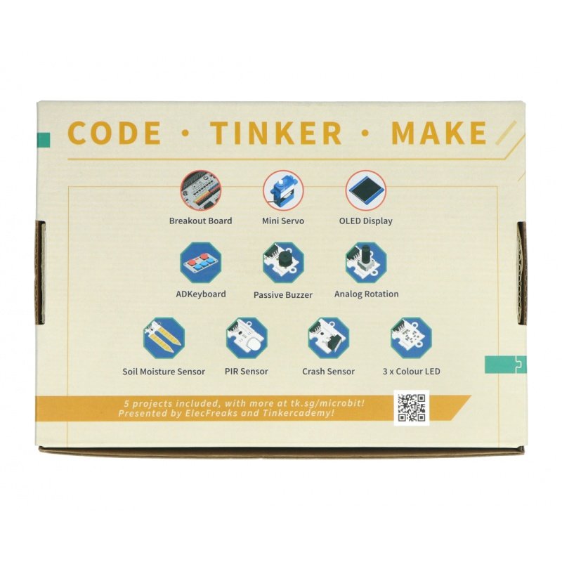 ElecFreaks Micro:Bit Tinker Kit - zestaw do majsterkowania dla