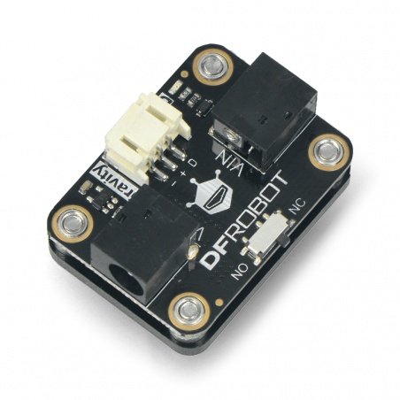 Gravity - reléový modul - s adaptéry DC-USB - DFRobot DFR0643 Gravity - reléový modul - s adaptéry DC-USB - DFRobot DFR0643