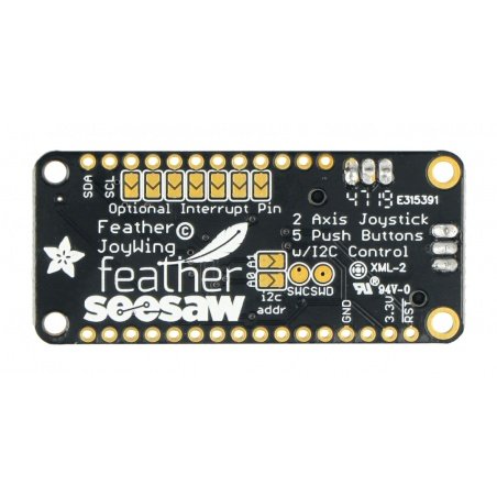 FeatherWing Joy - mini konsola - nakładka do Feather - Adafruit FeatherWing Joy - mini konsola - nakładka do Feather - Adafruit