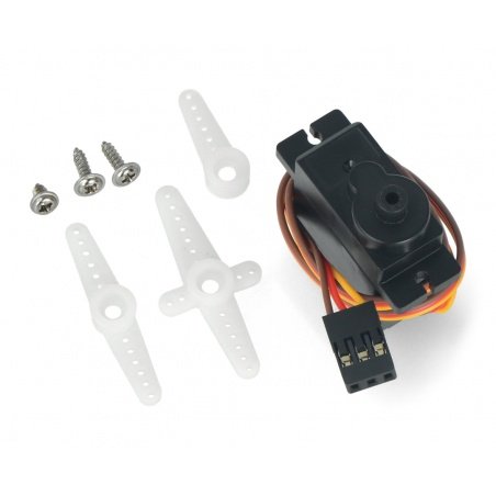 Servo DFRobot SER0049 - mikro - 9g 180 stupňů Servo DFRobot SER0049 - mikro - 9g 180 stupňů