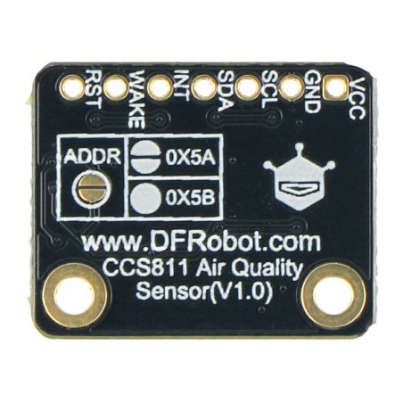 CCS811 - Čidlo čistoty vzduchu - eCO2 / TVOC - I2C - DFRobot CCS811 - Čidlo čistoty vzduchu - eCO2 / TVOC - I2C - DFRobot