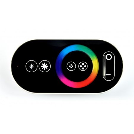 Ovladač RGB LED pásků a pásků s RF dotykovým dálkovým ovládáním