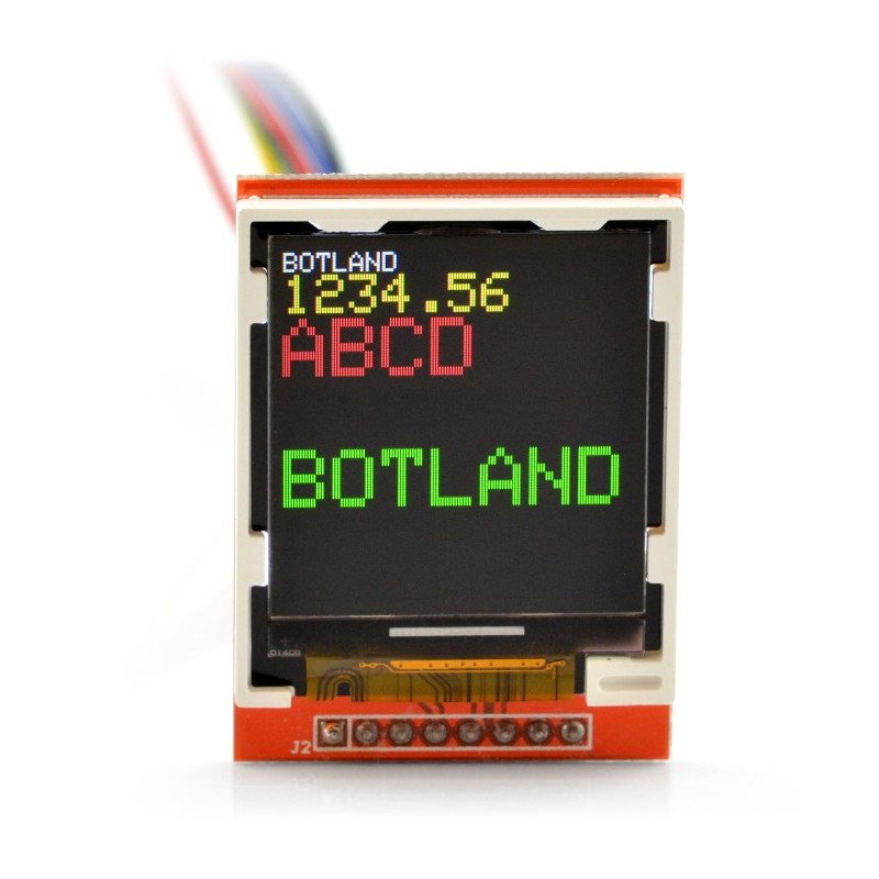 Grafický barevný TFT LCD 1,44 '' 128x128px - SPI