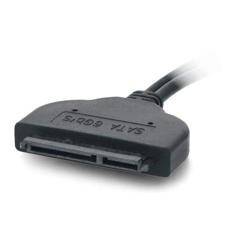 ADAPTER SATA DATA III (6GB/S) 22PIN(F)-USB-A(M) 3.0+ZASILANIE