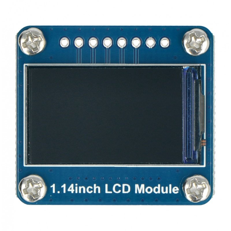 IPS LCD displej - 1,14 '' 240x135px SPI - 65K RGB - Waveshare