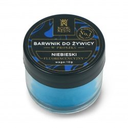 Epoxidové barvivo Royal Resin - fluorescenční prášek - 10 g - modrý