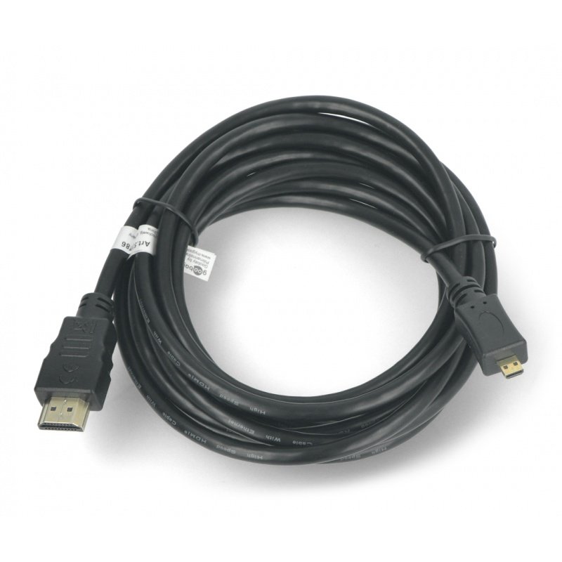 Goobay microHDMI - kabel HDMI 2.0 - 3 m