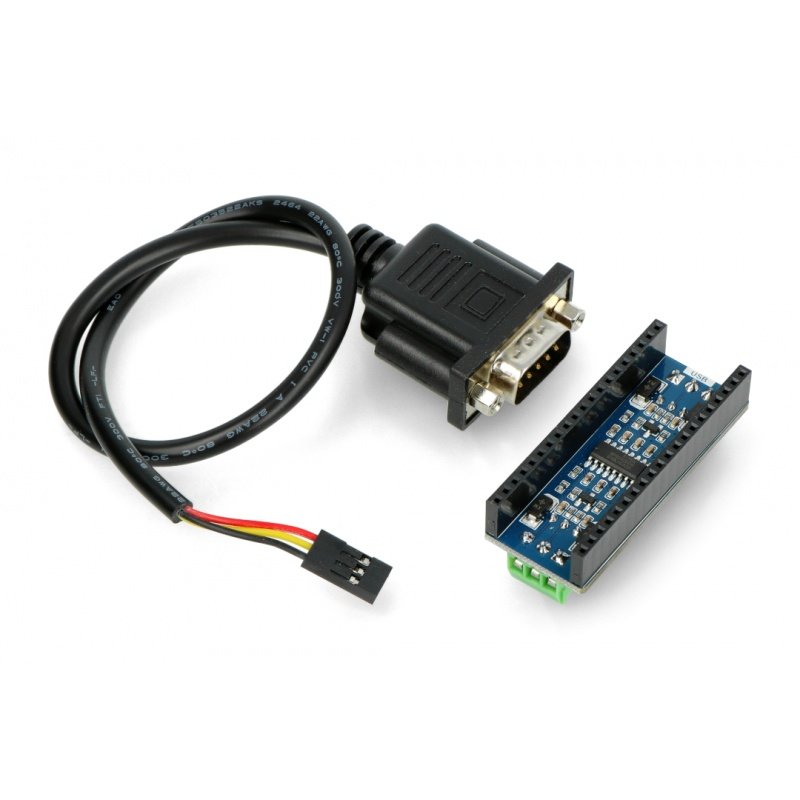 2kanálový modul RS232 pro Raspberry Pi Pico, vysílač / přijímač