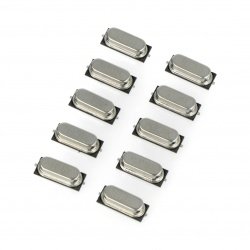 Křemenný rezonátor 16MHz - UC49 - SMD - nízký - 10ks