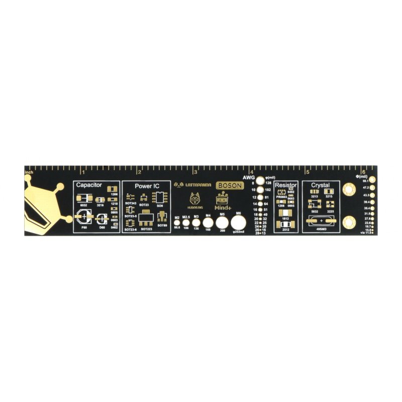 DFRobot PCB Engineering Ruler - Mini(6.3inches)