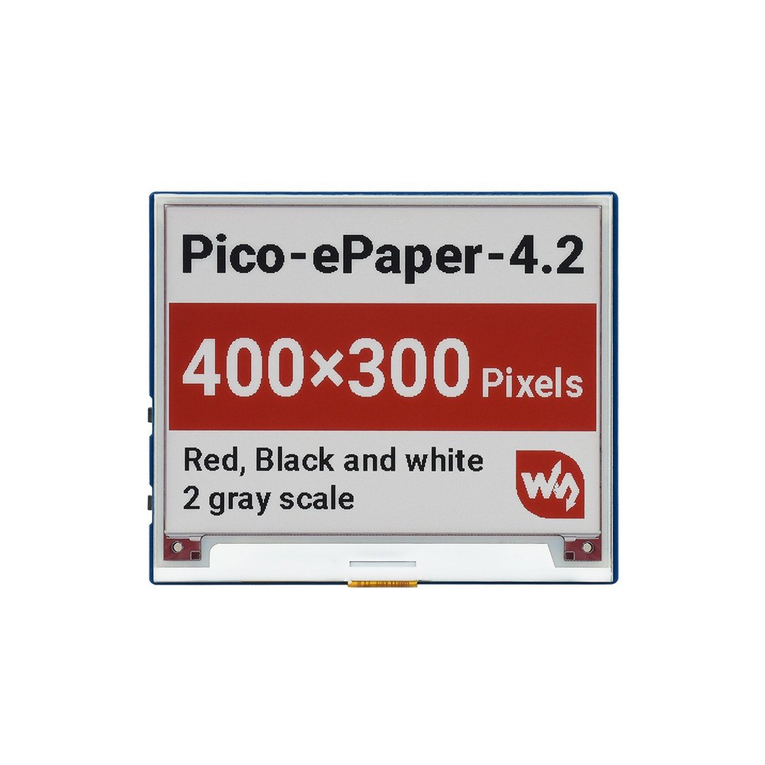 4.2inch E-Paper E-Ink Display Module (B) for Raspberry Pi Pico