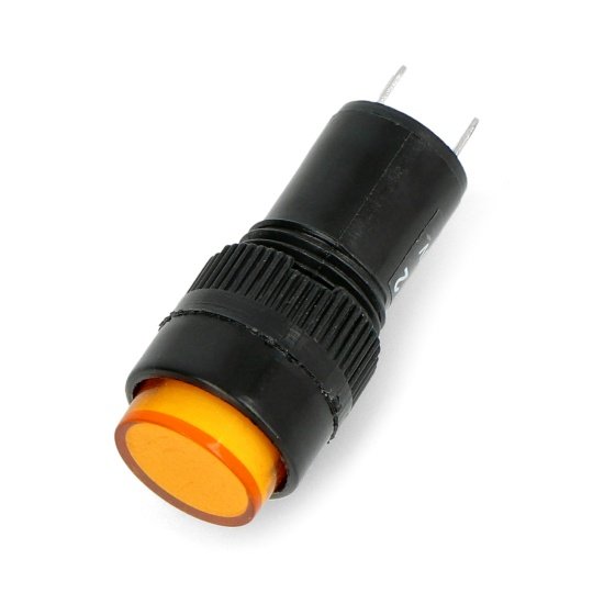 Kontrolka 230V AC - 12mm - žlutá