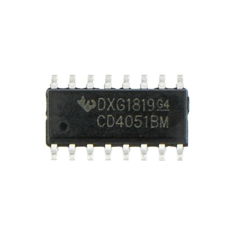 Analogový multiplexer / demultiplexor MC4051BG - SMD