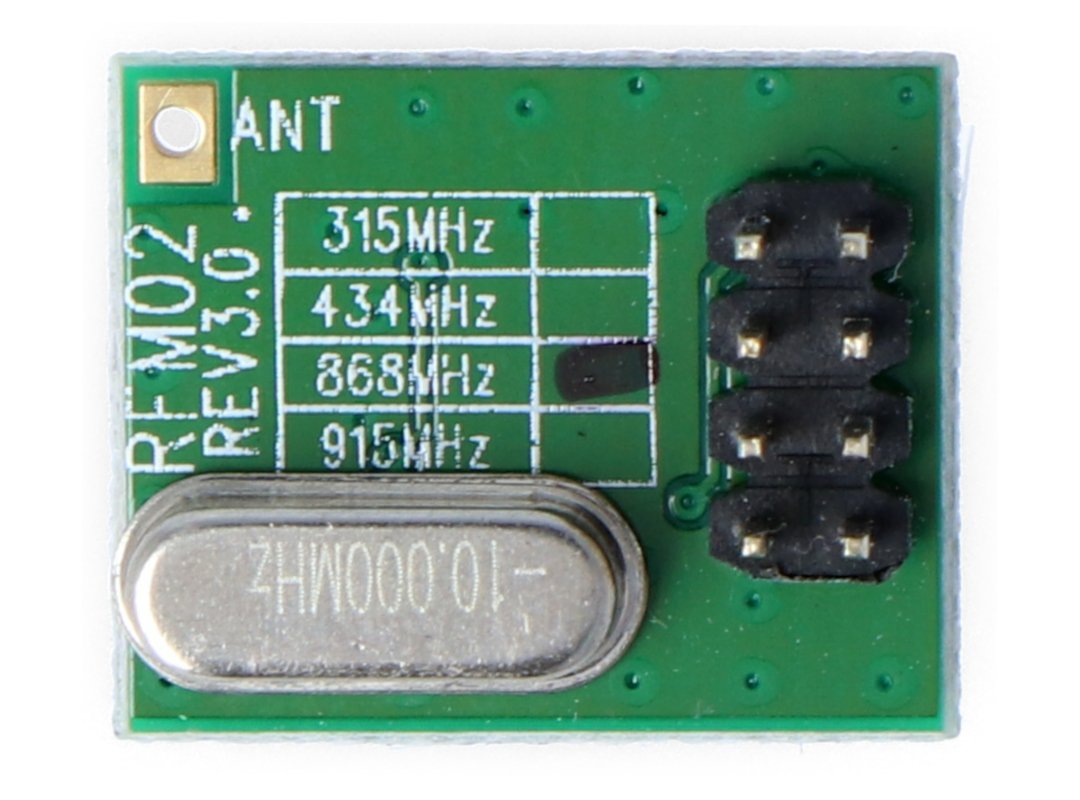 Rádiový modul RFM02 / 868D 868MHz