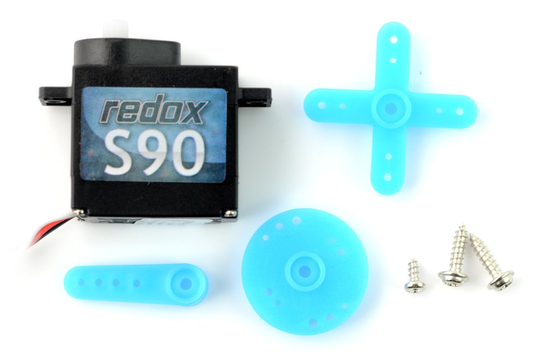 Obsah servo sady Redox S90