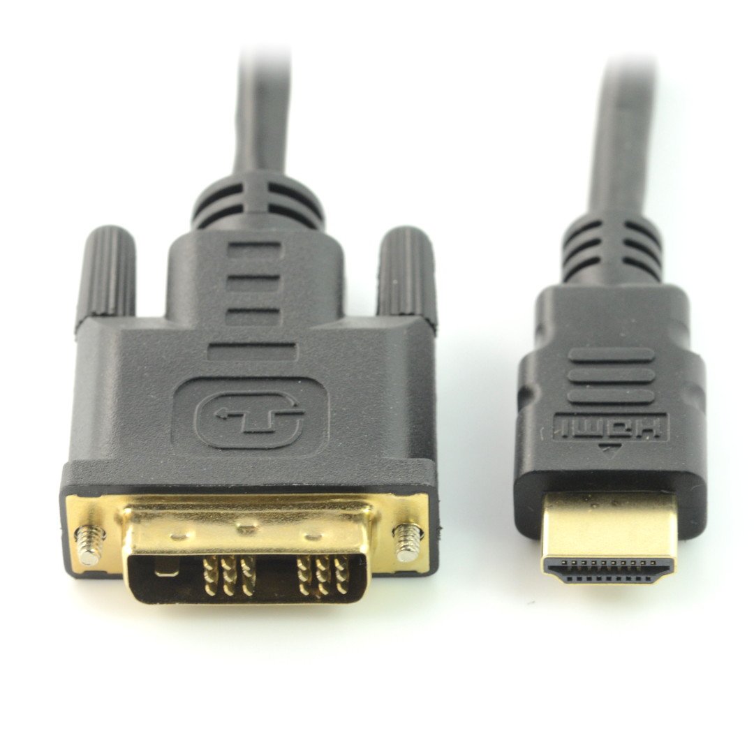 Konektory kabelu DVI-D HDMI