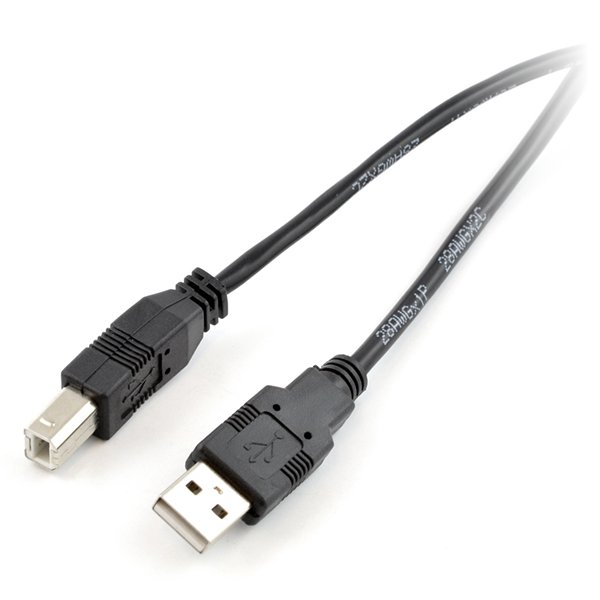 Kabel USB A - B s feritovým filtrem