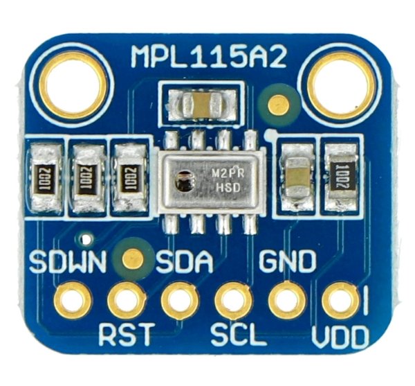 MPL115A2 - cyfrowy barometr, czujnik ciśnienia i wysokościu 1150hPa I2C