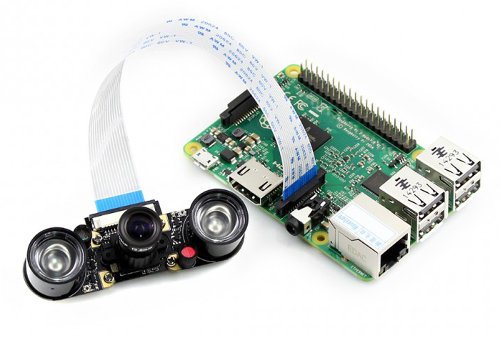 IR kamera s úpravou zaostření - Raspberry Pi
