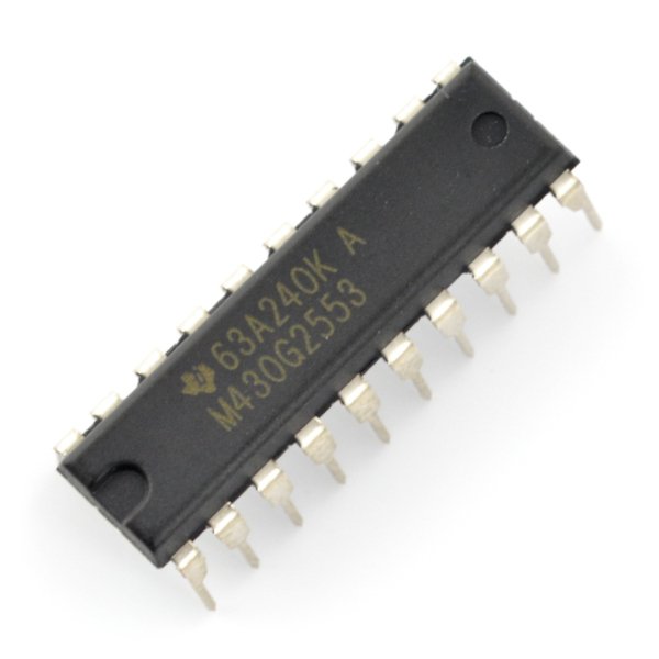 Mikrokontrolér Texas Instruments - MSP430G2553IN20 DIP