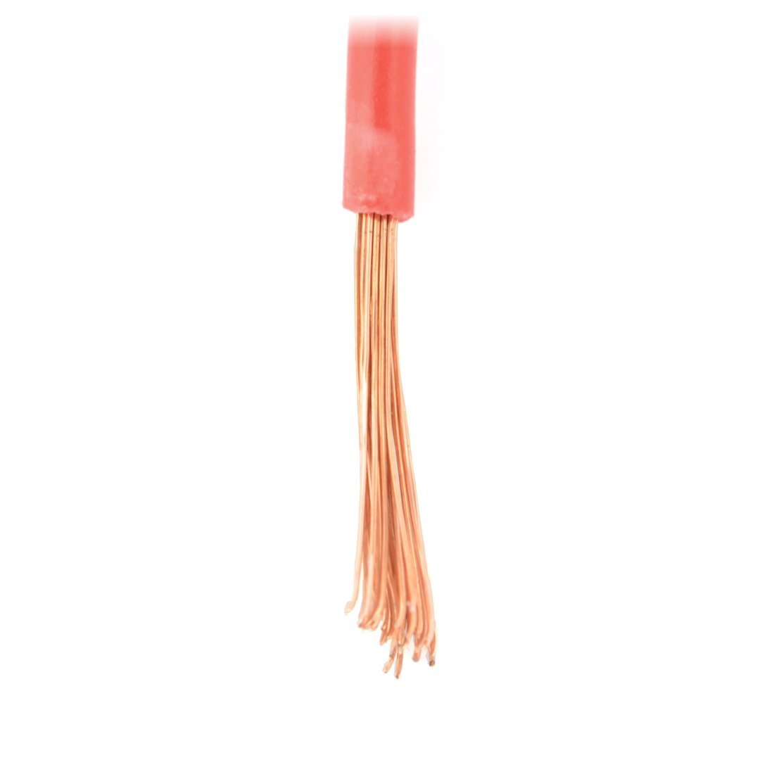 Instalační kabel LgY 1x1,5 H07V-K - červený - role 100 m