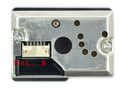 Konektor pinů Sharp GP2Y1010AU0F