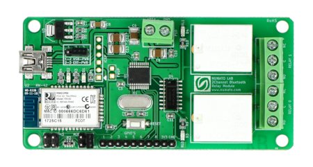 Numato Lab - 2-kanałowy moduł przekaźników - Bluetooth
