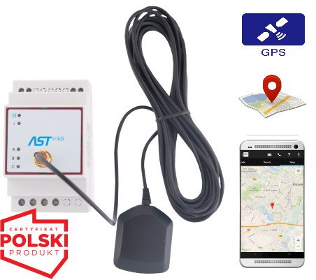 ASTmidi - Orloj s GPS a 3 výstupy