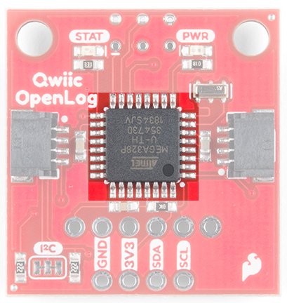 SparkFun Qwiic OpenLog - záznamník dat