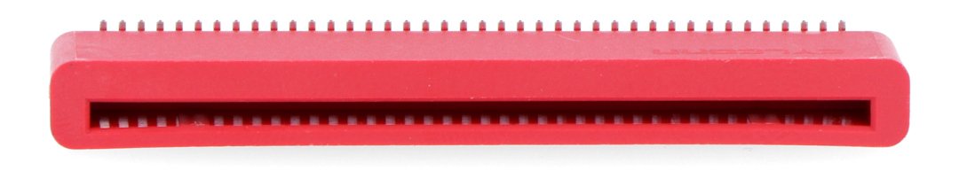 40kolíková zásuvka pro BBC micro: bit - červená