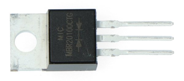 Schottkyho dioda MBR20100 CT 20A / 100V