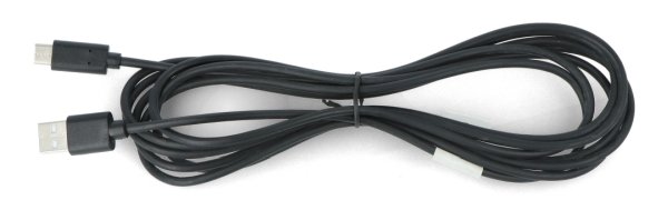 Kabel Lanberg USB typu A-C 2.0, černý, 3 m