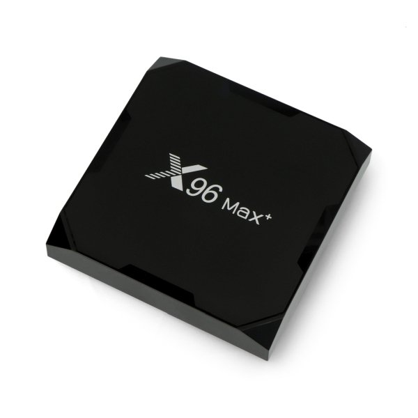Chytrý televizní přijímač X96 Max Android 9 4/64 GB - černý