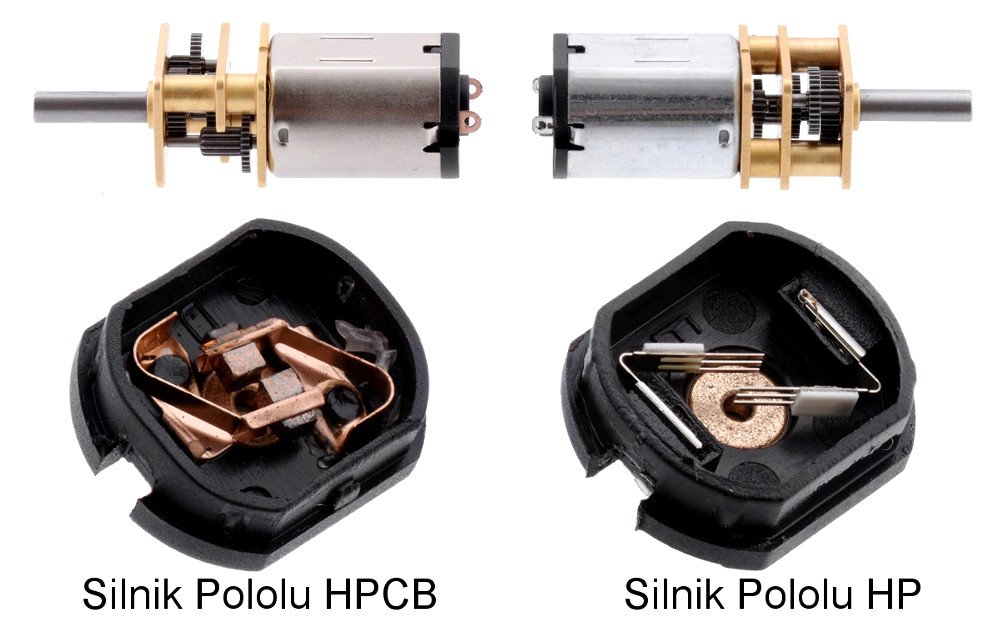 Porovnání motorů HPCB a HP