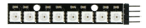 LED pásek WS2812 s pájenými konektory