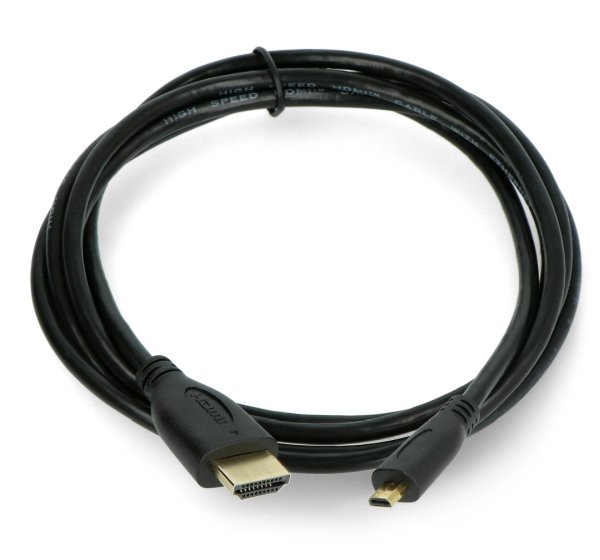 Lanberg microHDMI - kabel HDMI - 1,8 m