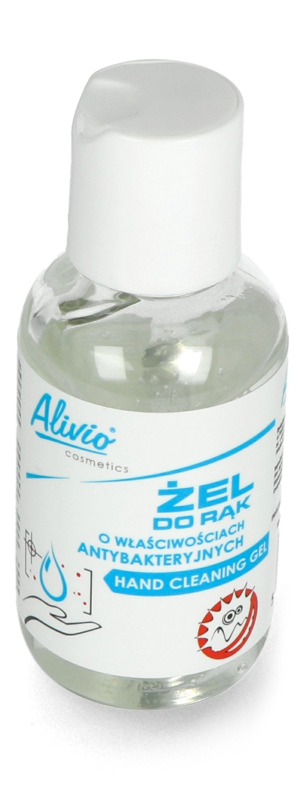 Antibakteriální gel na ruce o objemu 50 ml.