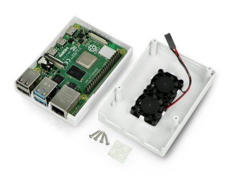 Předmětem prodeje je pouzdro pro minipočítač, Raspberry Pi 4B je nutné zakoupit samostatně.