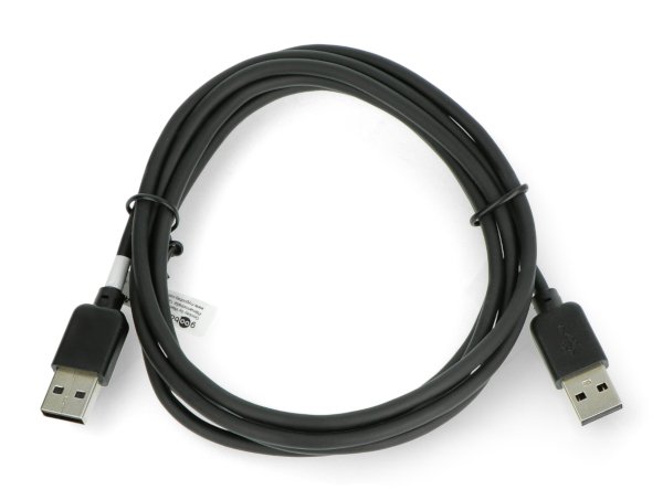 USB A - A 2.0 Hi-Speed Goobay černý kabel - 1,8 m