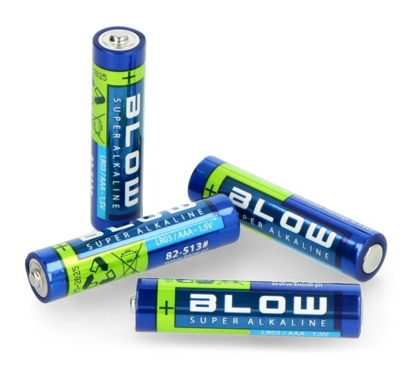 Baterie AAA (R3 LR3) Blow Super Alkaline - 4 ks.