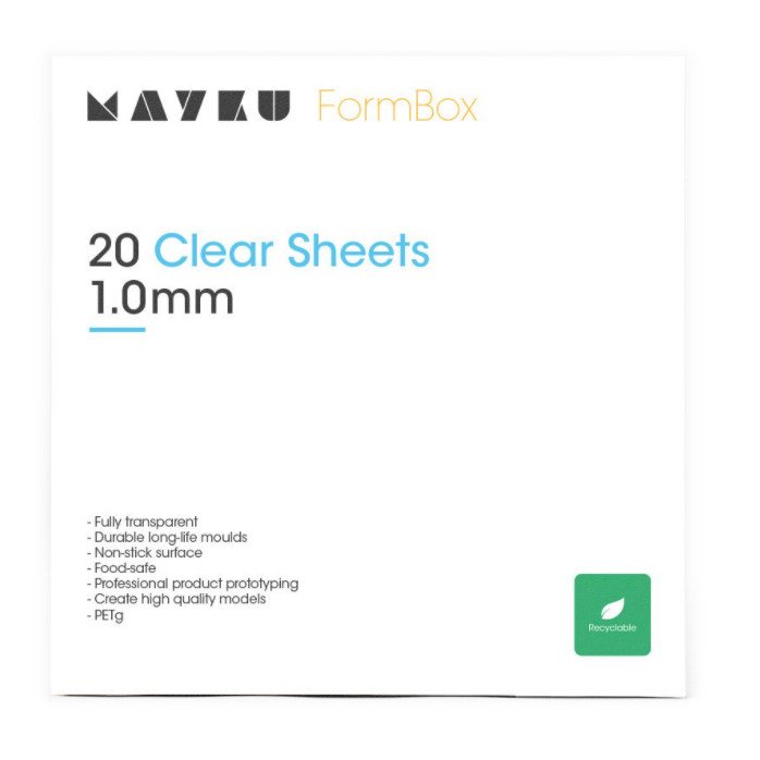 Mayku Clear Sheets
