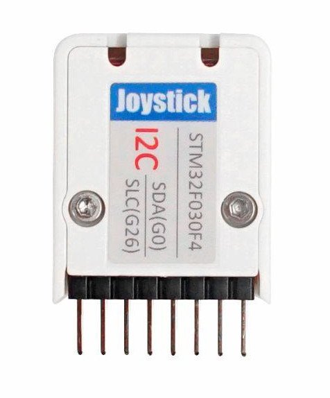 Joystick podporuje celou řadu pohybů.