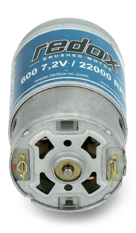7,2 V 22000 ot./min Redox DC motor.