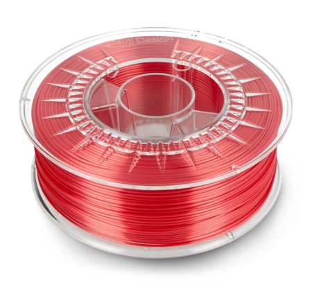 Filament Devil Design Silk 1,75 mm 1 kg - červená