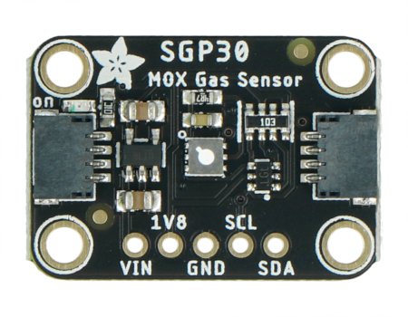 Senzor plynu SGP30 vyráběný společností Adafruit.