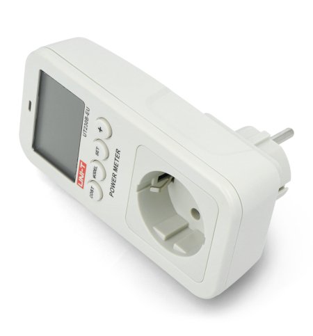 Měřič se velmi snadno používá. Ke konfiguraci se používají tlačítka na přední straně zařízení.